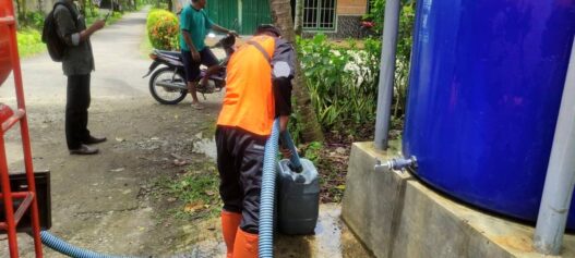 Dampak Kemarau Meluas, BPBD Cilacap Salurkan Total 221 Ribu Liter Air Bersih
