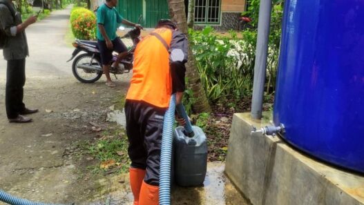 Dampak Kemarau Meluas, BPBD Cilacap Salurkan Total 221 Ribu Liter Air Bersih