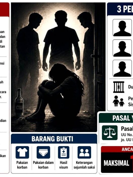Dicekoki Ciu Sebelum Dicabuli