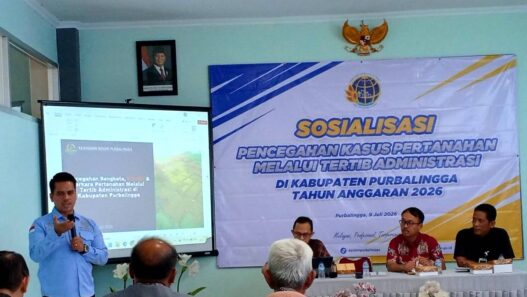 Distribusi Sertifikat PTSL Ditarget Selesai Akhir Juli