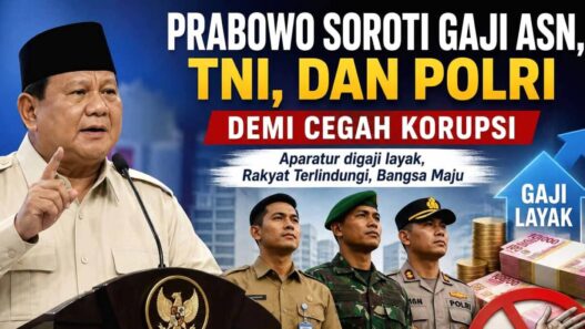 Gaji ASN, TNI, dan Polri
