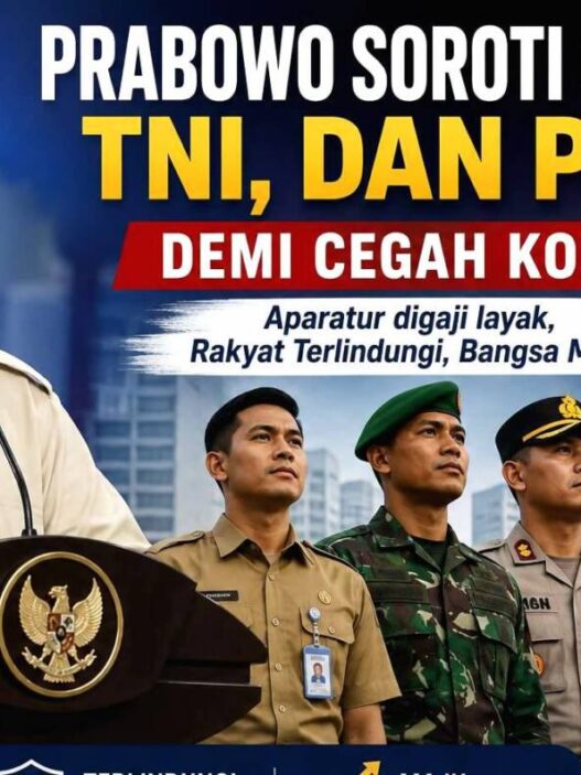 Gaji ASN, TNI, dan Polri