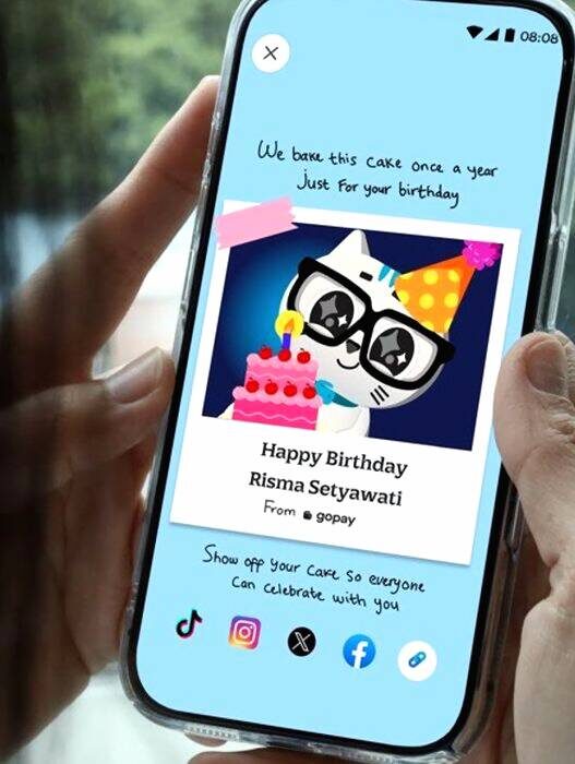 Gopay dan Fitur Ucapan