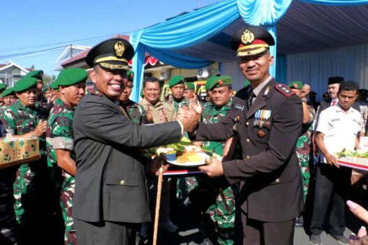 Hari Bhayangkara, Polres Dapat Kejutan dari TNI
