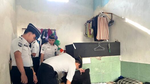Kamar Warga Binaan Lapas Cilacap Disidak
