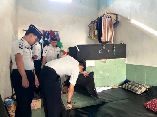 Kamar Warga Binaan Lapas Cilacap Disidak