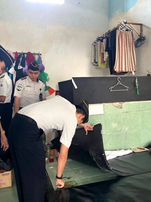 Kamar Warga Binaan Lapas Cilacap Disidak