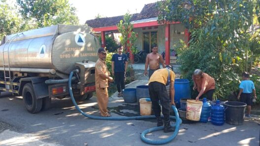 Kekeringan Banyumas Meluas