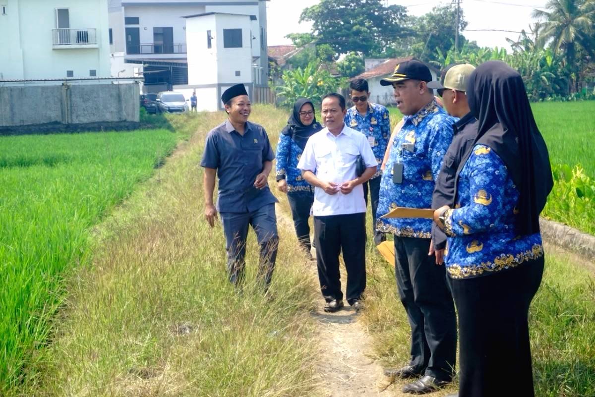 Komisi III Tinjau Lokasi Proyek SNT Rp250 Miliar