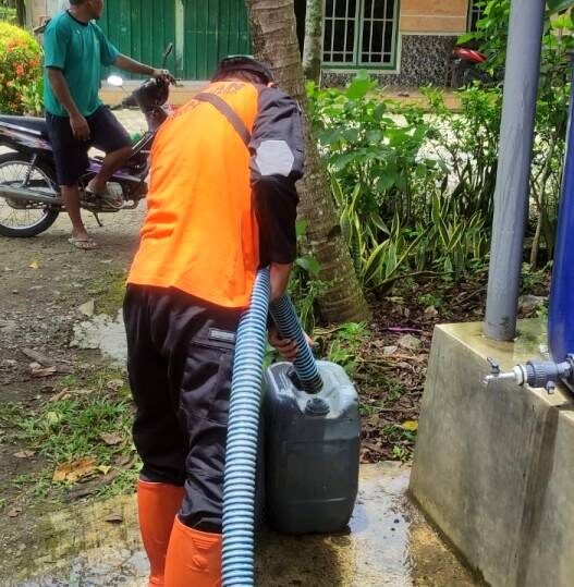 Korsleting, Rumah Warga Buayan Kebakaran