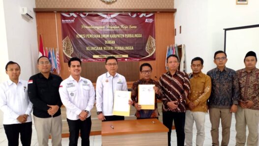 KPU Kejari Teken PKS Pendampingan Hukum Pemilu