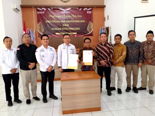 KPU Kejari Teken PKS Pendampingan Hukum Pemilu