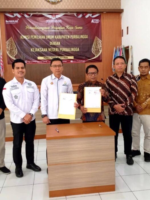 KPU Kejari Teken PKS Pendampingan Hukum Pemilu