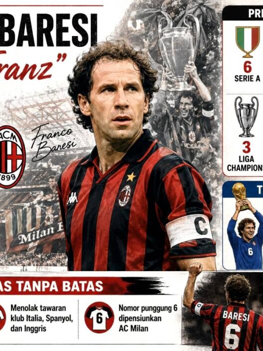 Legenda AC Milan Tutup Usia