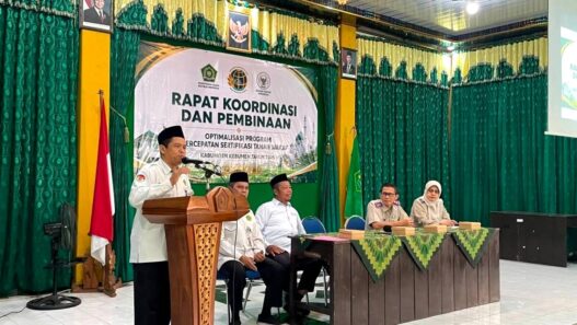 Masyarakat Didorong Lakukan Sertifikasi Tanah Wakaf