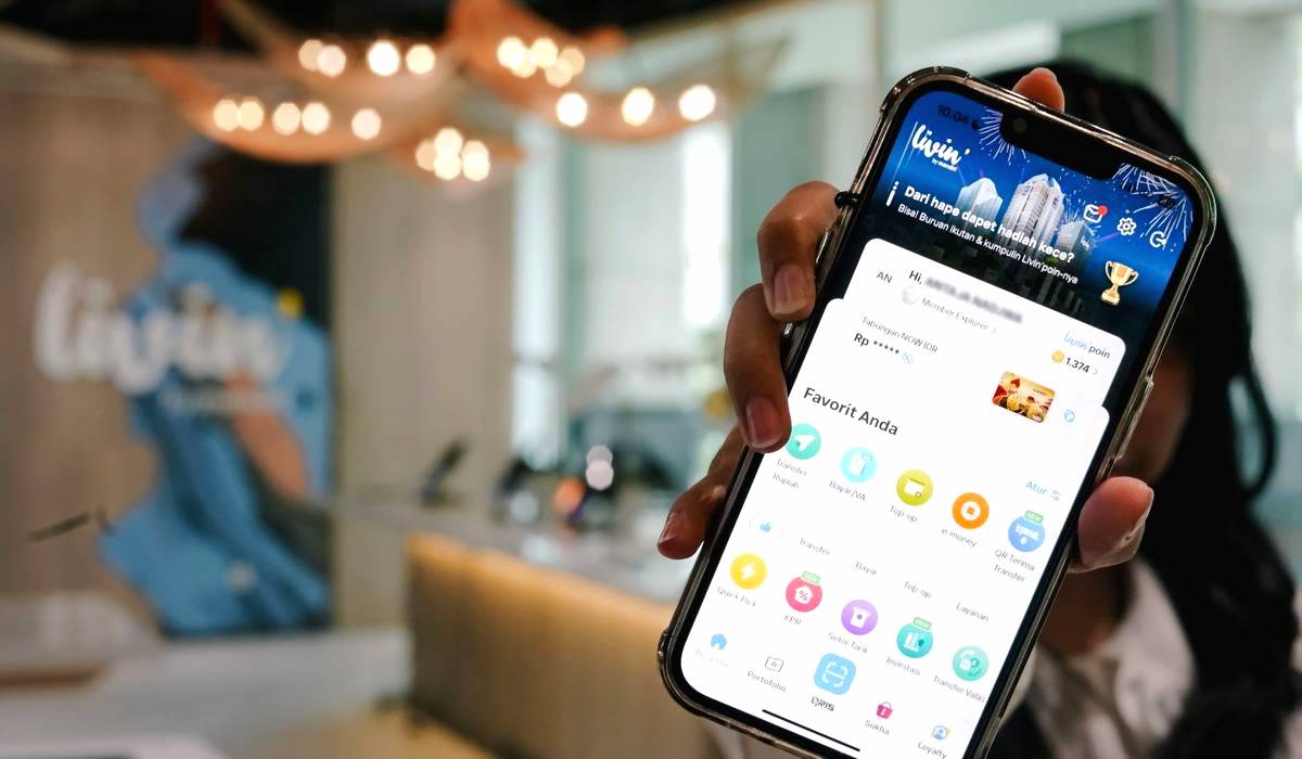 Mbanking Livin Mandiri Raih Capaian Transaksi