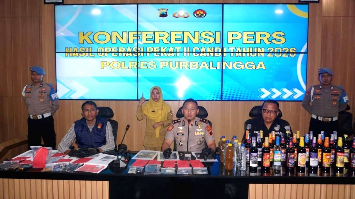Operasi Pekat Sita 141 Botol Miras