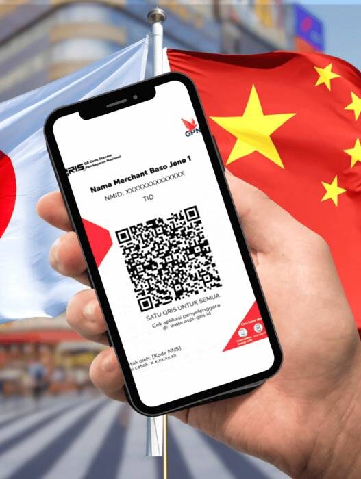 Penggunaan QRIS di China