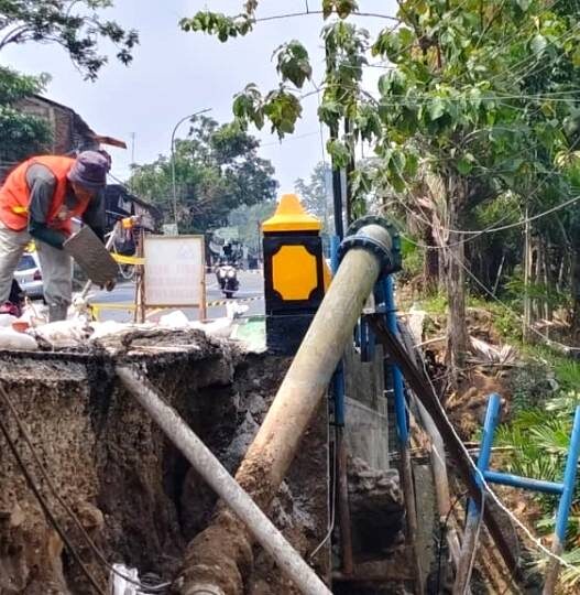 Perbaikan Pipa Transmisi Rampung