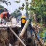 Perbaikan Pipa Transmisi Rampung