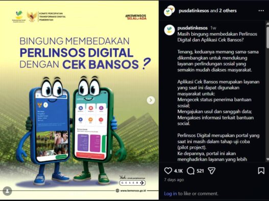 Perbedaan Perlinsos Digital dan Cek Bansos