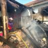 Rumah Terbakar Belum Bisa Terima Bantuan