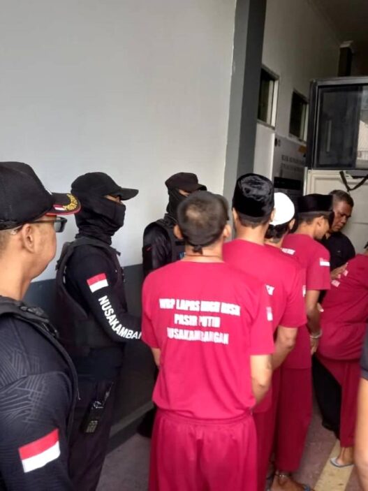 Sembilan Warga Binaan Pasir Putih Dipindah