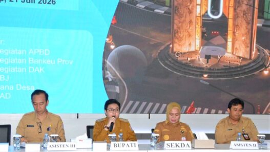 Serapan Anggaran Baru 42,34 Persen