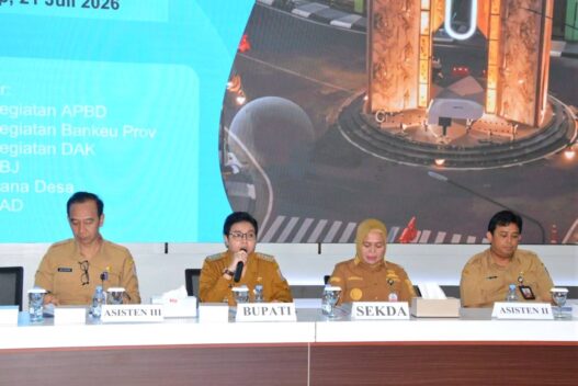 Serapan Anggaran Baru 42,34 Persen