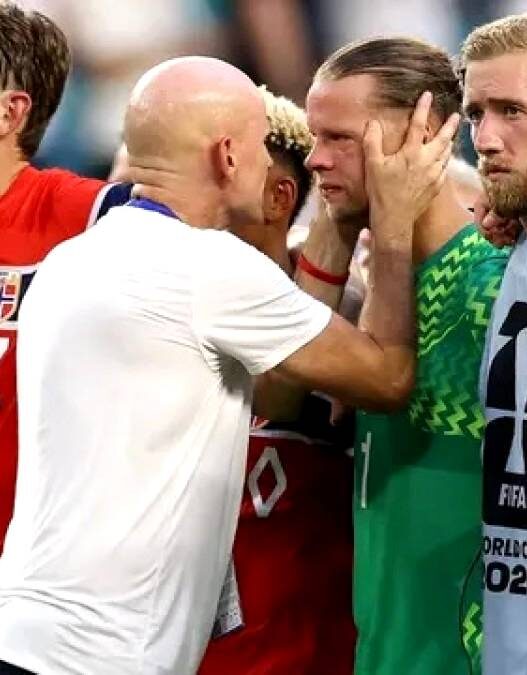Solbakken Menangis Usai Norwegia Tersingkir