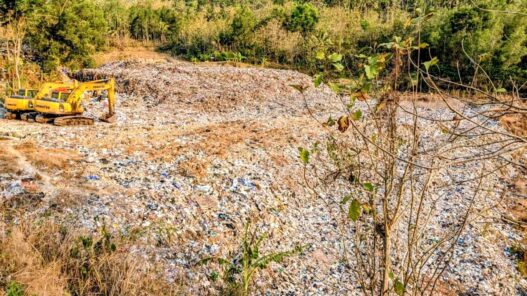 Tekan Polusi Udara, Pemkab Pasang Geomembran TPA Semali