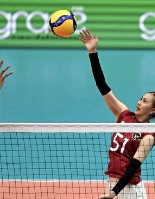 Timnas Voli Putri Ditaklukan Korea
