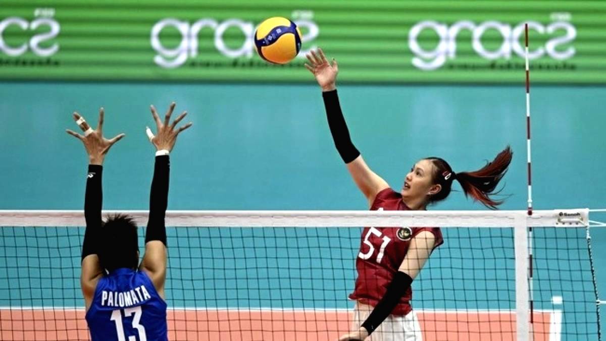 Timnas Voli Putri Ditaklukan Korea