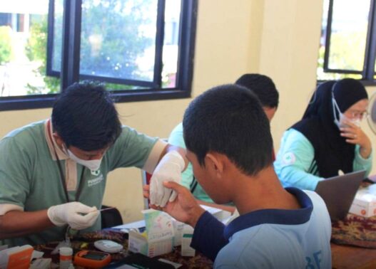 Warga Binaan dan Petugas Lapas Nirbaya Skrining TB