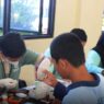 Warga Binaan dan Petugas Lapas Nirbaya Skrining TB