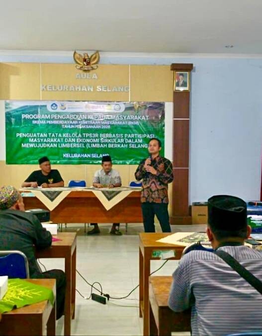 Warga Selang Diajak Kelola Sampah Jadi Bernilai Ekonomi