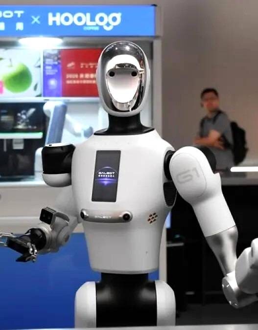 140 Robot Belajar Bekerja di Hangzhou