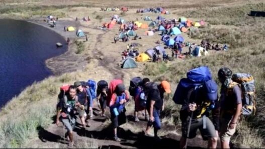 172 Pendaki di Ranu Kumbolo Dievakuasi