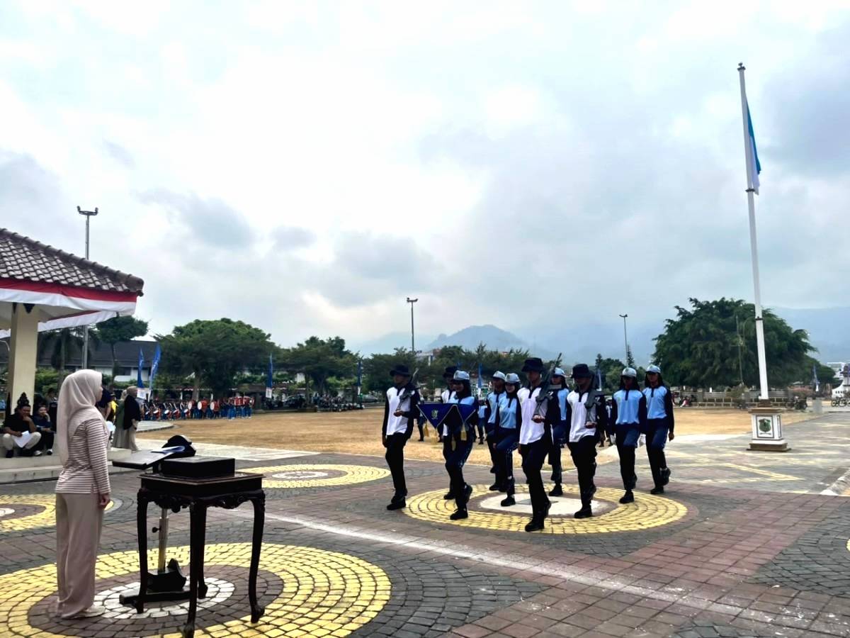 75 Paskibraka Gladi Kotor Jelang 17 Agustus