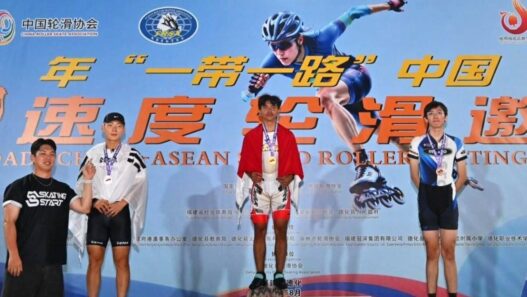 Atlet Sepatu Roda Bawa Empat Medali