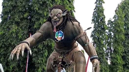 Atraksi Ogoh ogoh hingga T Rex Bikin Heboh