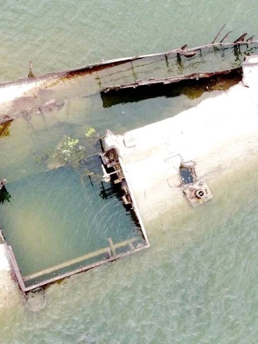 Bangkai Kapal Nazi Muncul di Sungai Danube