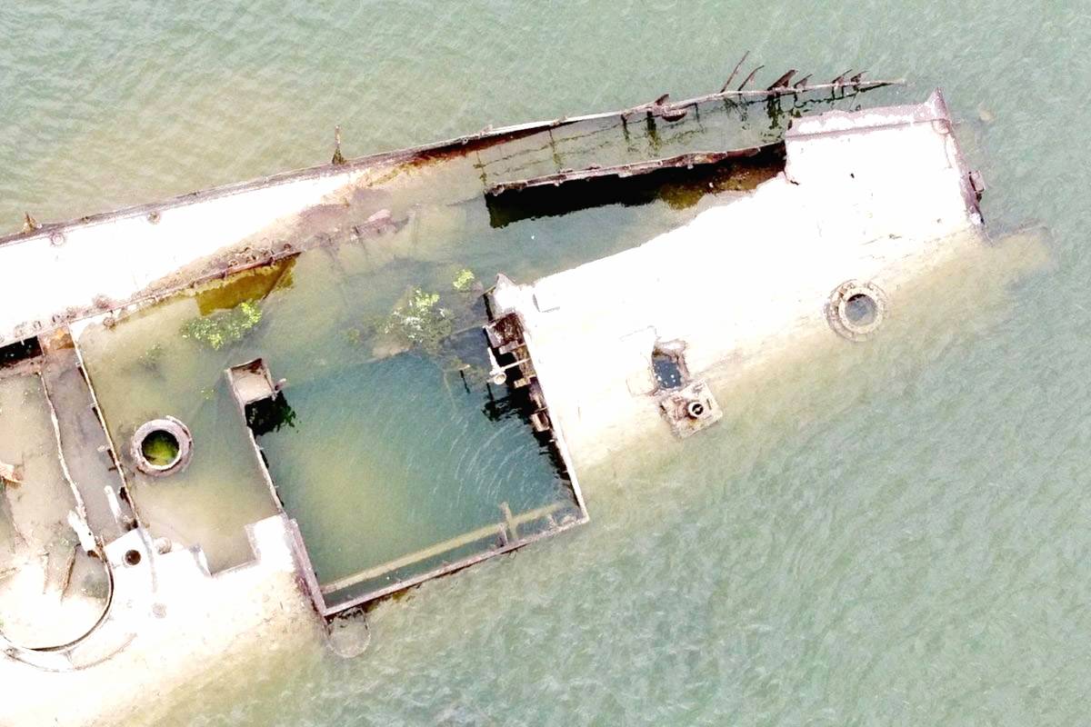 Bangkai Kapal Nazi Muncul di Sungai Danube