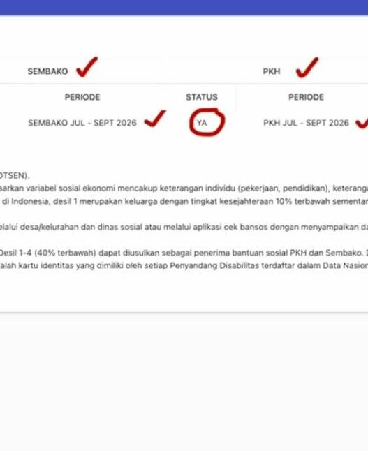 Bansos Tahap 3