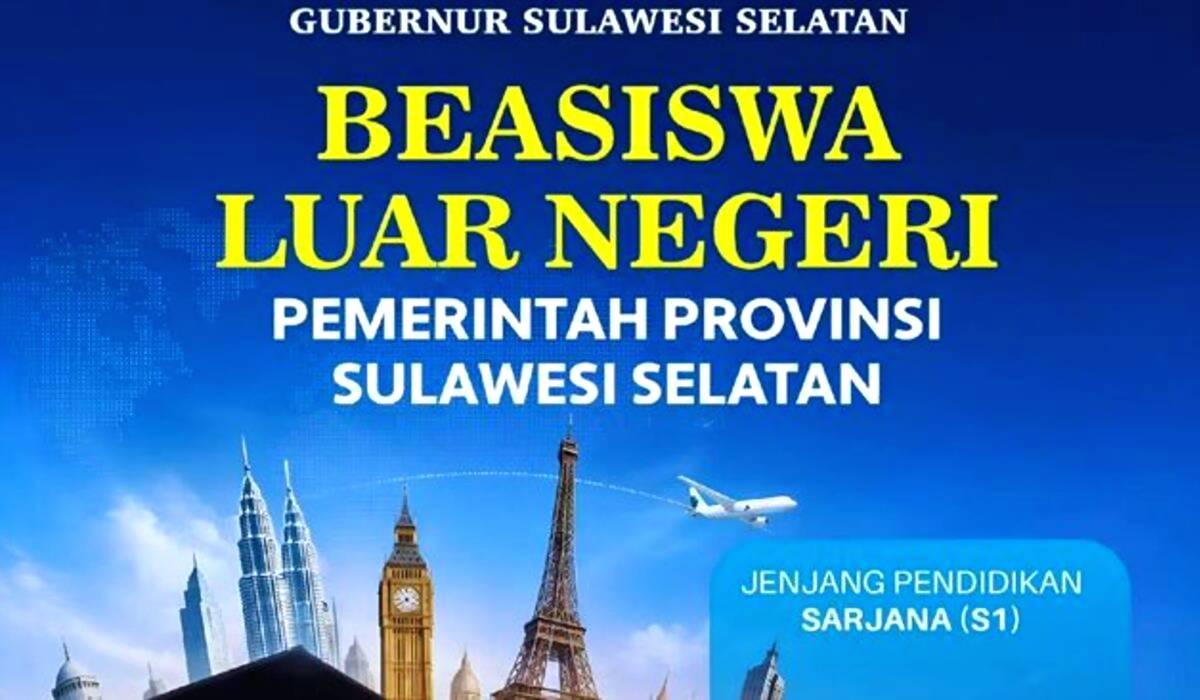 Beasiswa Pemrpov Sulsel