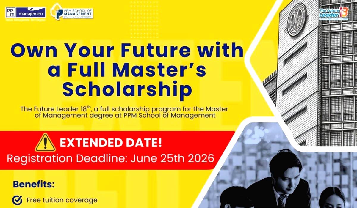 Beasiswa PPM School of Management The Future Leader