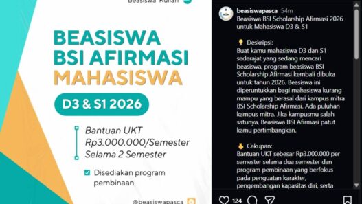 BSI Scholarship Afirmasi