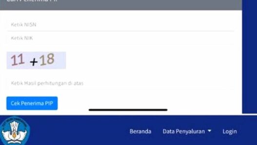 Cara Cek Penerima PIP