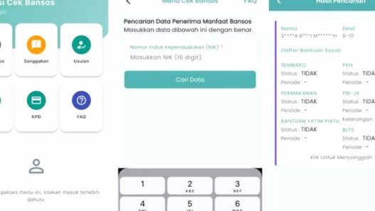Cek Desil Bansos