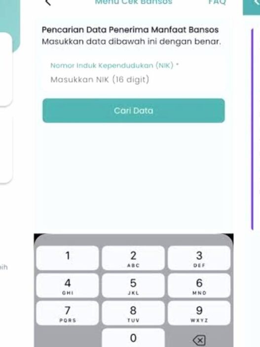 Cek Desil Bansos